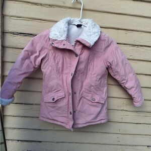 Gap Kids Jacket with White Fur Collar